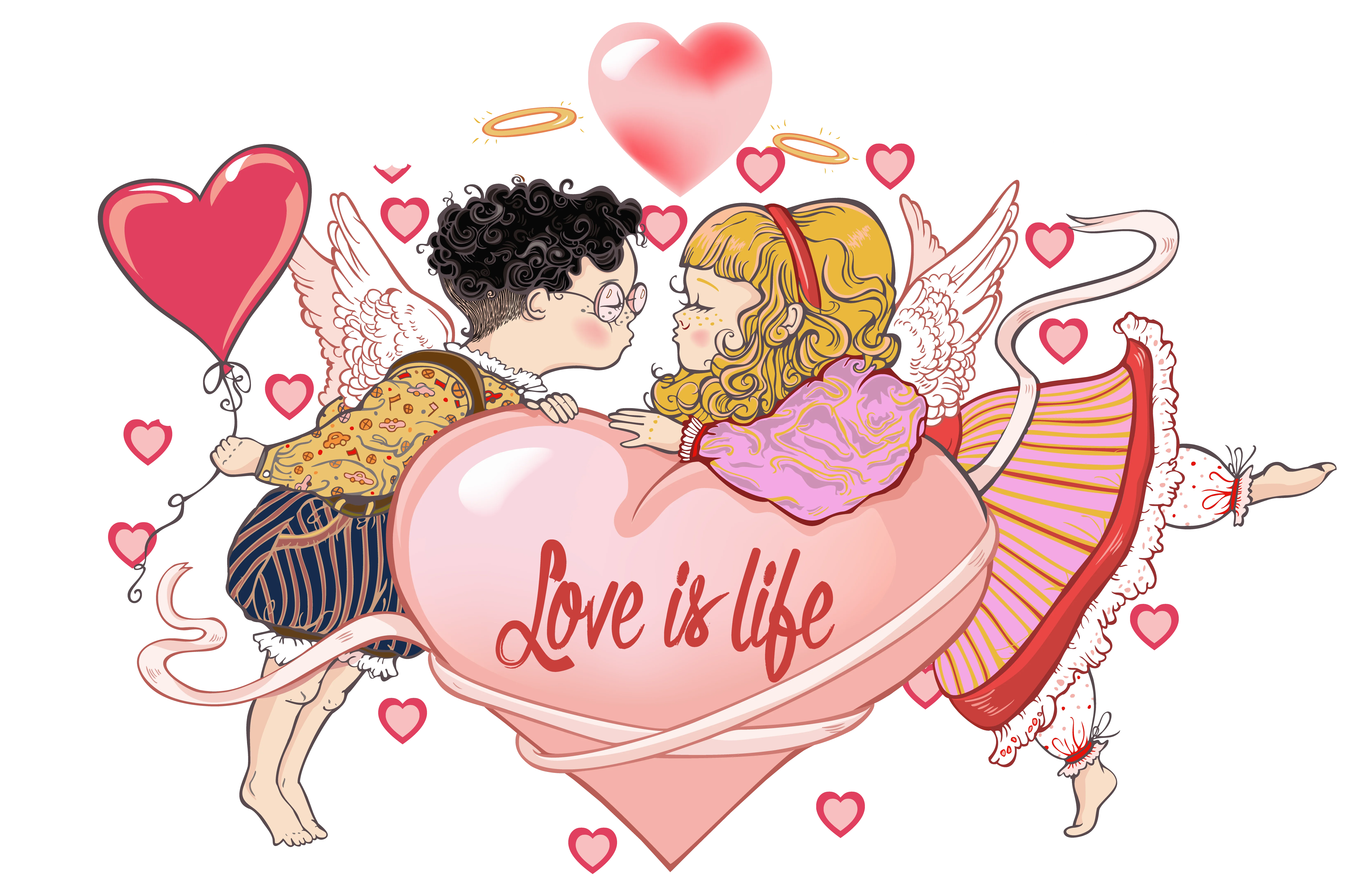 Vector Art is available for valentine couple.